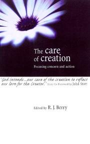 Cover of: The Care of Creation: Focusing Concern and Action