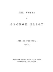 Cover of: The works of George Eliot by George Eliot
