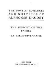 Cover of: The novels, romances and writings of Alphonse Daudet. by Alphonse Daudet