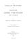 Cover of: A study of the works of Alfred, Lord Tennyson