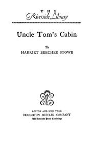 Cover of: Uncle Tom