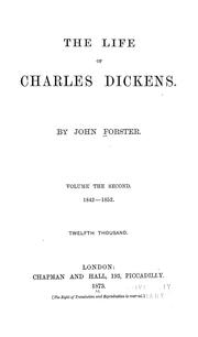 Cover of: The life of Charles Dickens. by John Forster, John Forster