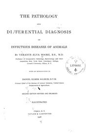 Cover of: The pathology and differential diagnosis of infectious diseases of animals