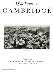 Cover of: 154 views of Cambridge | Valentine and Sons, ltd., Birmingham, Eng