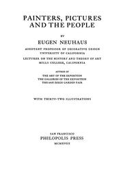 Cover of: Painters, pictures and the people | Neuhaus, Eugen