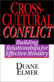 Cover of: Cross-cultural conflict by Duane Elmer