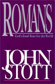 Cover of: Romans by John R. W. Stott