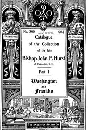Cover of: Catalogue of the library of the late Bishop John Fletcher Hurst ...: To be sold at auction ...