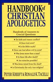 Cover of: Handbook of Christian Apologetics by Peter Kreeft, Peter Kreeft