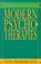 Cover of: Modern psychotherapies