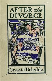 Cover of: After the divorce by Grazia Deledda