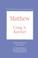 Cover of: Matthew