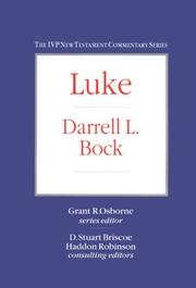 Cover of: Luke by Darrell L. Bock
