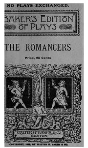 Cover of: The romancers by Edmond Rostand