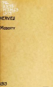 Cover of: Modesty: a comedy in 1 act