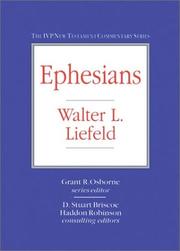 Cover of: Ephesians by Walter L. Liefeld