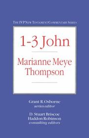 Cover of: 1-3 John by Marianne Meye Thompson, Marianne Meye Thompson