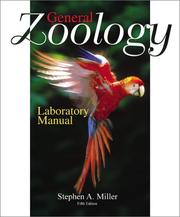 Cover of: General Zoology Laboratory Manual by Stephen A. Miller