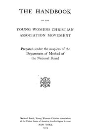 Cover of: The handbook of the Young Womens Christian Association movement