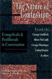 Cover of: The Nature of Confession by 