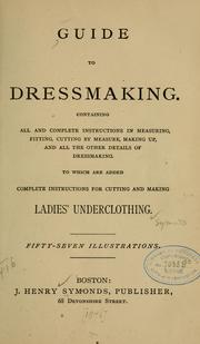 Cover of: Guide to dressmaking.