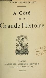 Cover of: Á côté de la grande histoire