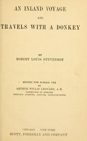 Cover of: An  inland voyage and Travels with a donkey