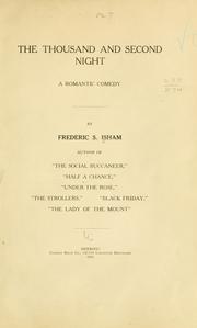 Cover of: The thosand and second night by Frederic Stewart Isham