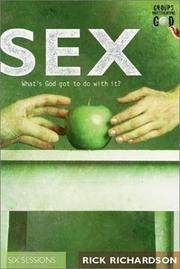 Cover of: Sex: What's God Got to Do With It? (Groups Investigating God)