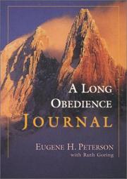 Cover of: A Long Obedience Journal