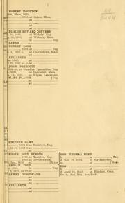 cover of Ancestors of Moulton Houk
