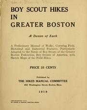 Cover of: Boy scouts hikes in Greater Boston