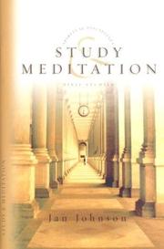Cover of: Study & meditation: 6 studies with notes for leaders