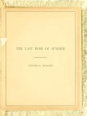 Cover of: The last rose of summer