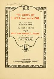 Cover of: The story of Idylls of the king