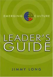 Cover of: Emerging Culture (Emerging Culture Curriculum) by Jimmy Long