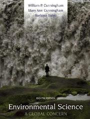 Cover of: Environmental Science by William P. Cunningham, Mary Ann Cunningham, Barbara Woodworth Saigo