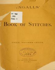 Cover of: Ingall's book of stitches. by J. F. Ingalls