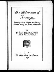 Cover of: The adventures of François: foundling, thief, juggler, and fencing master during the French Revolution