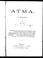Cover of: Atma