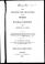 Cover of: The practice and privileges of the two Houses of Parliament