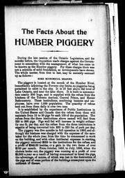 The Facts about the Humber piggery