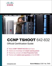 Cover of: CCNP TSHOOT 642-832 official certification guide by Wallace, Kevin CCNP.