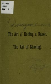 The art of honing a razor