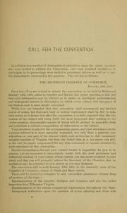 Proceedings of the convention called to consider and discuss the oyster question