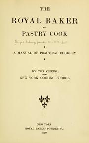 The royal baker and pastry cook