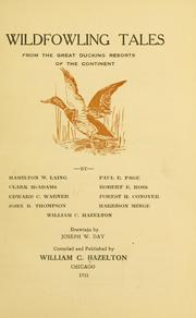 Cover of: Wildfowling tales, from the great ducking resorts of the continent