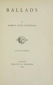 Cover of: Works. by Robert Louis Stevenson