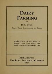 Cover of: Dairy farming | D. S. Burch