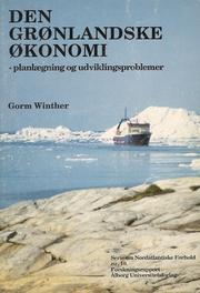 Cover of: Den grønlandske økonomi